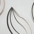 ELLA LINE Komplet pościeli z wysokogatunkowej bawełny z motywem geometrycznym - 140 x 200 cm - biały 4