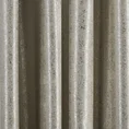 Zasłona KATIE zaciemniająca typu blackout z nakrapianym srebrnym nadrukiem - 135 x 270 cm - beżowy 7