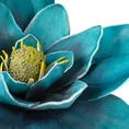 Kwiat dekoracyjny z pianki foamirian, kwiat syntetyczny - ∅ 20 x 84 cm - granatowy 2