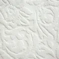 Ręcznik AMARO z żakardowym wzorem i dodatkiem srebrnej nitki - 70 x 140 cm - kremowy 2
