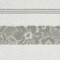 EUROFIRANY CLASSIC Ręcznik SYLWIA 1 z żakardową bordiurą tkaną w ornamentowy wzór - 70 x 140 cm - kremowy 2