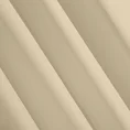 Zasłona jednokolorowa RITA z gładkiej tkaniny - 140 x 250 cm - beżowy 6
