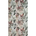 DIVA LINE Zasłona ARINA z welwetu z botanicznym nadrukiem podkreślonym srebrnymi akcentami - 140 x 270 cm - biały 7