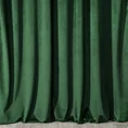 Zasłona z miękkiego welwetu o aksamitnej strukturze - 215 x 250 cm - zielony 3