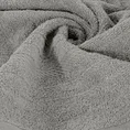 Ręcznik ELMA o klasycznej stylistyce z delikatną bordiurą w formie sznurka - 50 x 90 cm - srebrny 5