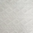 DESIGN 91 Koc z ozdobnym plecionym warkoczem - 200 x 220 cm - biały 4
