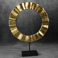 Figurka ceramiczna  KALI złota obręcz - 30 x 7 x 40 cm - złoty 1