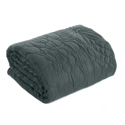 DESIGN 91 Narzuta ALARA 4 zdobiona kwiatowym wzorem wytłaczanym techniką hot press DESIGN 91 Narzuta ALARA 4 zdobiona kwiatowym wzorem wytłaczanym techniką hot press - 220 x 240 cm