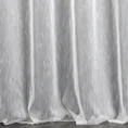 Firana NESSI o strukturze siatki z deszczykiem, w stylu eko - 140 x 250 cm - biały 3