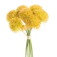 CZOSNEK OZDOBNY bukiet, kwiat sztuczny dekoracyjny - ∅ 15 x 30 cm - jasnozielony 1