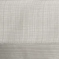 Obrus JOVITA z ozdobną kantą i srebrną lamówką na brzegach - 140 x 180 cm - beżowy 2