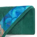EWA MINGE Komplet ręczników CAMILA w eleganckim opakowaniu, idealne na prezent - 2 szt. 70 x 140 cm - butelkowy zielony 6