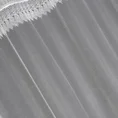 Firana SARI z drobnej błyszczącej siateczki z ozdobną koronką przy górnej krawędzi - 140 x 250 cm - biały 7