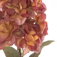 OSTRÓŻKA sztuczny kwiat dekoracyjny z płatkami z jedwabistej tkaniny - 80 cm - ciemnoróżowy 2