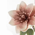 Kwiat sztuczny dekoracyjny z plastycznej pianki foamirian - ∅ 20 x 70 cm - ciemnoróżowy 2