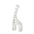 Figurka dekoracyjna żyrafa w stylu shabby chic o przecieranych brzegach - 10 x 6 x 25 cm - biały 1