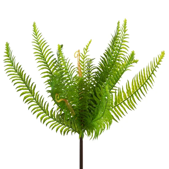 LIŚCIE PAPROCI bukiet,  kwiat sztuczny dekoracyjny - dł.56 cm dł. liść 36 cm - zielony