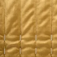 EUROFIRANY PREMIUM Welwetowa narzuta FRIDA z ozdobnymi przeszyciami - 220 x 240 cm - miodowy 4