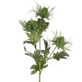 OSET sztuczny kwiat dekoracyjny na gałązce - 68 cm - zielony 1