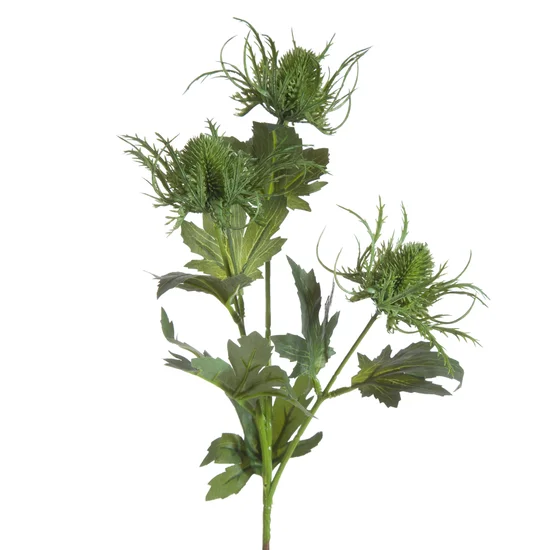 OSET sztuczny kwiat dekoracyjny na gałązce - 68 cm - zielony