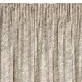 Zasłona RIVA z miękkiego welwetu z drobnym marmurowym wzorem - 140 x 270 cm - kremowy 6