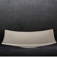 Patera ceramiczna RISO z efektem rosy - 31 x 17 x 7 cm - kremowy 1