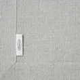 Obrus STELLA 2 z tkaniny przypominającej płótno z podwójną listwą na brzegach - 85 x 85 cm - srebrny 5