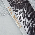 EWA MINGE Komplet ręczników AGNESE w eleganckim opakowaniu, idealne na prezent! - 2 szt. 70 x 140 cm - srebrny 2