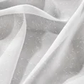 Firana ANGELA z efektem deszczyku półprzezroczysta, matowa - 300 x 145 cm - biały 8