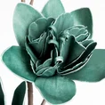 Kwiat dekoracyjny z pianki foamirian, kwiat syntetyczny - ∅ 20 x 86 cm - turkusowy 2