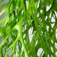 GIRLANDA ZWISAJĄCA - DROBNE LISTECZKI, kwiat sztuczny dekoracyjny - ∅ 18 x 78 cm - zielony 2