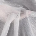 Firana  ALISHA przetykana srebrną nicią - 140 x 250 cm - biały 5