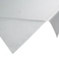 Obrus EDNA zdobiony błyszczącym delikatnym wzorem, PLAMOODPORNY - 85 x 85 cm - biały 3