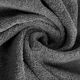 Ręcznik AMANDA z ozdobną bordiurą w pasy - 70 x 140 cm - stalowy 3