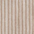 TERRA COLLECTION Ręcznik SEVILLE  tkany w prążki na całej powierzchni - 70 x 140 cm - kremowy 2