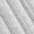 Zasłona LIREN w stylu eko o ozdobnym splocie - 140 x 270 cm - biały 10