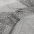 DIVA LINE Firana ARIANA z błyszczącą moherową nicią zdobiona falbanami - 140 x 250 cm - szary 6