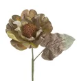 Sztuczny kwiat dekoracyjny z pianki foamiran - ∅ 22 x 56 cm - żółty 1
