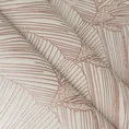 PIERRE CARDIN bieżnik welwetowy GOJA z błyszczącym nadrukiem w formie liści miłorzębu - 40 x 140 cm - kremowy 5