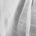 Firana ASTERA z efektem deszczyku półprzezroczysta - 140 x 250 cm - biały 6