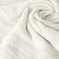 Ręcznik ELMA o klasycznej stylistyce z delikatną bordiurą w formie sznurka - 70 x 140 cm - kremowy 5