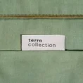 TERRA COLLECTION Komplet pościeli MONTE 1 z bawełny renforce z ozdobną kantą na poduszkach - 220 x 200 cm - oliwkowy 11