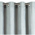 DIVA LINE Zasłona CLARISA o strukutrze sztruksu ze srebrnym nadrukiem - 140 x 270 cm - szary 4