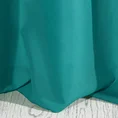 DESIGN 91 Zasłona ADORE z jednobarwnej gładkiej tkaniny - 140 x 250 cm - turkusowy 3