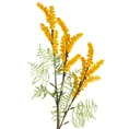 GAŁĄZKA OZDOBNA  kwiat sztuczny dekoracyjny - 77 cm - żółty 1
