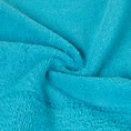 Ręcznik MARI z welurową bordiurą - 70 x 140 cm - turkusowy 5