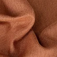 TERRA COLLECTION Zasłona MOROCCO z  tkaniny o płóciennym splocie - 140 x 270 cm - ceglasty 6