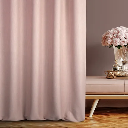 TERRA COLLECTION Zasłona AVINION z tkaniny płóciennym splocie TERRA COLLECTION Zasłona AVINION z tkaniny płóciennym splocie - 140 x 270 cm