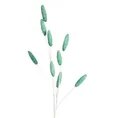 GAŁĄZKA OZDOBNA, kwiat sztuczny dekoracyjny - 88 cm - turkusowy 1