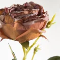 RÓŻA JAPOŃSKA - kwiat sztuczny dekoracyjny z płatkami z jedwabistej tkaniny - ∅ 9 x 54 cm - różowy 2